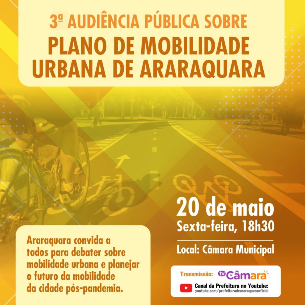 Convocação Terceira Audiência 20/05/2022